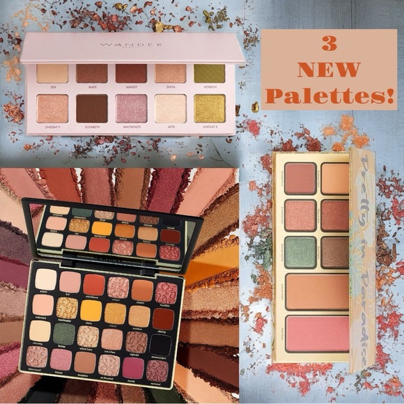 tarte Other - 3 NEW Eyeshadow Palettes: Tarte, Wander, & Violet Voss